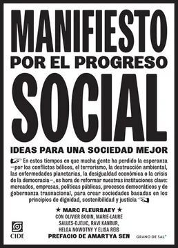 MANIFIESTO POR EL PROGRESO SOCIAL.