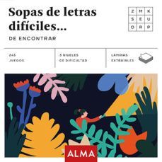 SOPAS DE LETRAS DIFICILES...