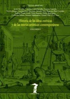 HISTORIA DE LAS IDEAS ESTÉTICAS Y DE LAS TEORÍAS ARTÍSTICAS CONTEMPORÁNEAS