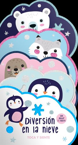 DIVERSIÓN EN LA NIEVE - LIBRO DE FIELTRO TOCA Y SIENTE