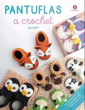 PANTUFLAS A CROCHET