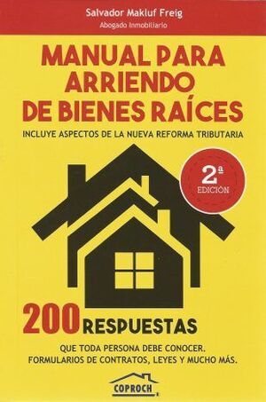 MANUAL PARA ARRIENDO DE BIENES RAÍCES