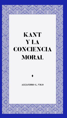 KANT Y LA CONCIENCIA MORAL