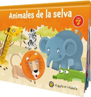 ANIMALES DE LA SELVA POP UP