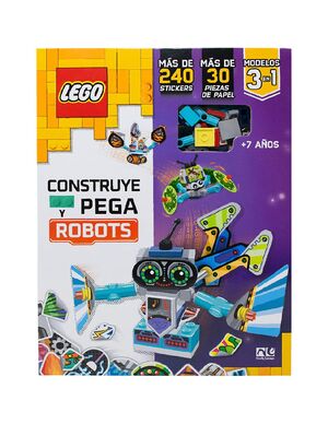 LEGO: CONSTRUYE Y PEGA ROBOTS